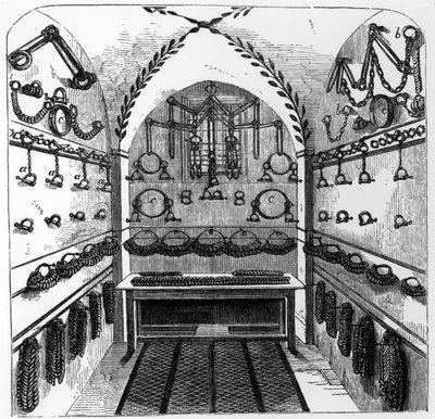 The Fetter-Room at Millbank by English School